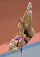 Yuliya Golubchikova. Silver medallist at Russian indoor Championships