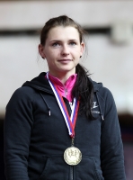 Yevgeniya Polyakova. Moscow Champion 2011 at 60m