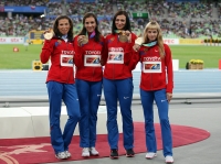 Natalya Antyukh. Bronze medalist at Worls Championships 2011 (Daegu) at 4x400m