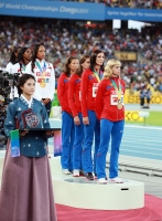 Natalya Antyukh. Bronze medallist at World Championships 2011 at 4x400m