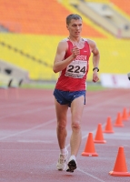 Walking Russian Championships. 20km Walker Silver at Russian Championships 2012. Andrey Ruzavin
