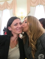 Natalya Antyukh. With Svetlana Masterkova