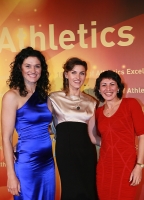 Anna Chicherova. Barselona, Spain. IAAF Centenary Gala Show. World Athletes of the Year for 2012. With Tatyana Lysenko and Tatyana Lebedeva