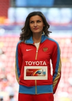 Anna Chicherova. High jump World Championships Bronze Medallist 2013, Moscow