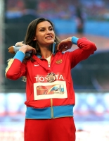 Anna Chicherova. High jump World Championships Bronze Medallist 2013, Moscow