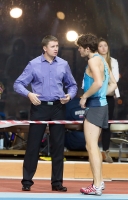 Ivan Ukhov. Russian Indoor Champion 2014, Moscow. With Sergey Klyugin