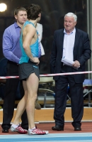 Ivan Ukhov. Russian Indoor Champion 2014, Moscow. With Sergey Klyugin and Yevgeniy Zagorulko