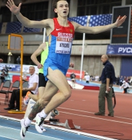 Russian Winter 2016. 400m. Vladimir Krasnov