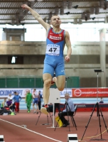 Russiun Indoor Championships 2016. Long Jump. Vasiliy Kopeykin