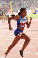 IAAF WORLD ATHLETICS CHAMPIONSHIPS, DOHA 2019. Day 7. 400 Metres. Final. Phyllis FRANCIS, USA